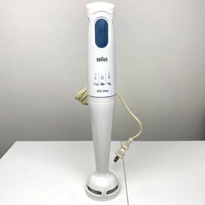 Braun Handheld Stick Electric Immersion Blender Mixer Model 4185 200 Watt